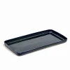 Servierplatte Terres de Reves dunkelblau B37cm