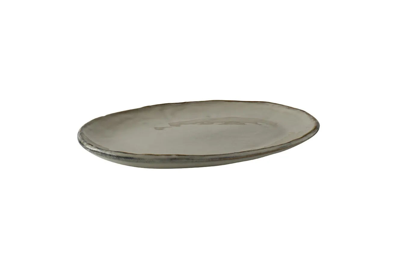 Servierteller Dutch Rose creme 40x28cm