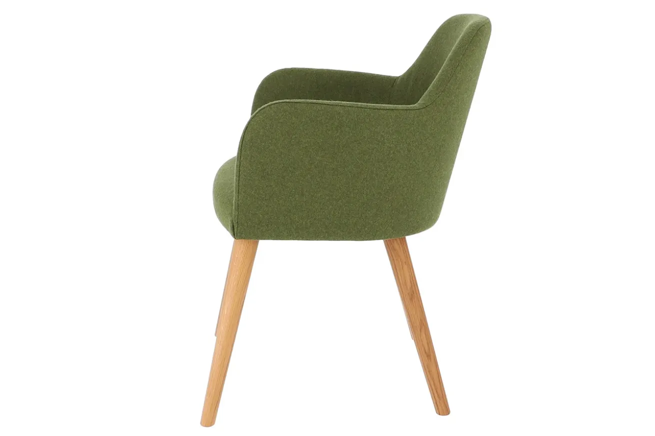 Sessel Flaminia Stoff grün
