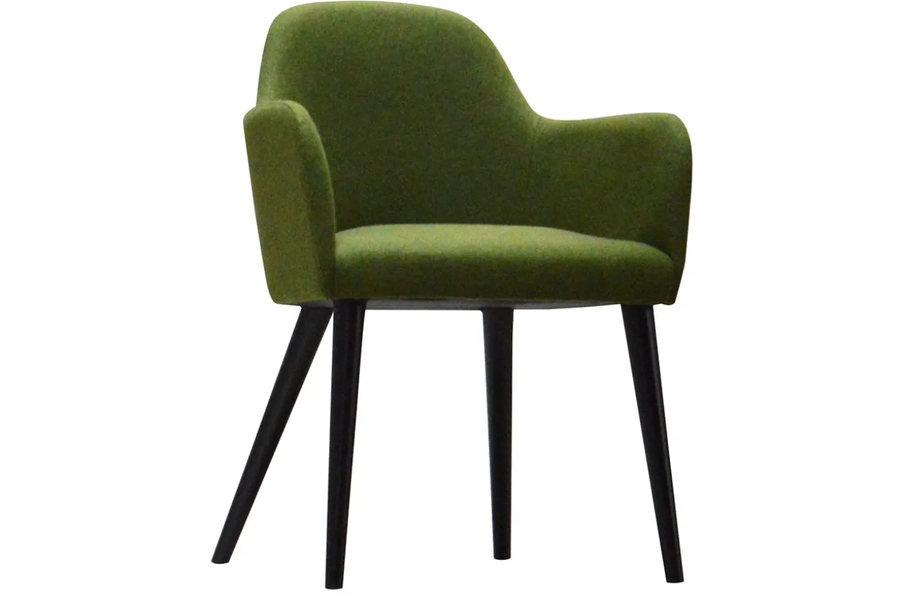 Sessel Flaminia Stoff grün