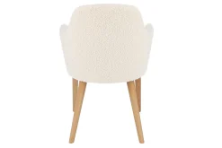 Sessel Flaminia Stoff weiß