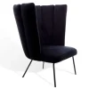Sessel Gaia Calice Samt blau