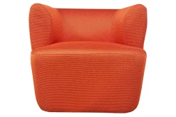 Sessel Nidou Stoff orange