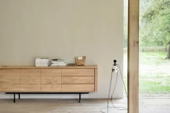 Sideboard Oak Shadow Eiche massiv B 224 cm