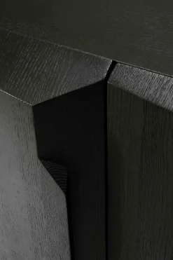 Sideboard Stairs Eiche schwarz B 150 cm