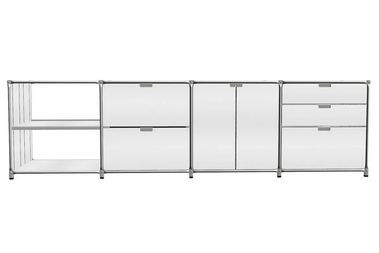 Sideboard System 180 weiß