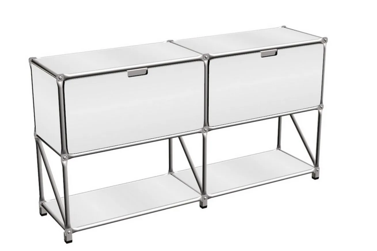 Sideboard System 180 weiß B 147 cm
