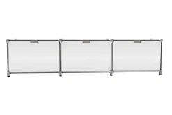 Sideboard System 180 weiß B 219 cm