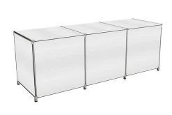 Sideboard System 180 weiß B 219 cm