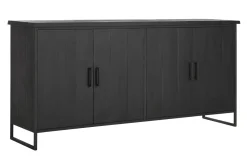 Sideboard Timeless Black Teak schwarz B 190cm