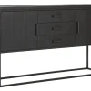 Sideboard Timeless Black Teak schwarz B 158cm