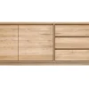 Sideboard Wave Eiche massiv B 205 cm
