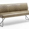 Sitzbank Leder grün 140*90*70 cm