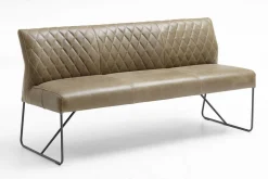 Sitzbank Leder grün 140*90*70 cm