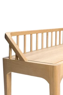 Sitzbank Spindle Eiche massiv natur