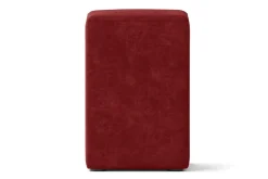 Sitzhocker Samt bordeaux