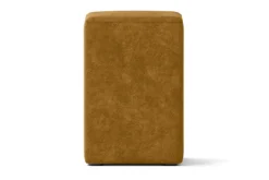 Sitzhocker Samt gold