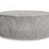 Sitzkissen Silky Outdoor rund beige
