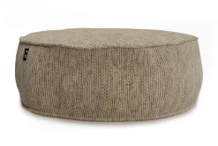 Sitzkissen Silky Outdoor rund beige