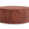 Sitzkissen Silky Outdoor rund terrakotta