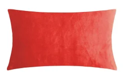 Smooth Kissenhülle 25*50 cm rot