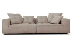 Sofa Brian 3 Sitzer Stoff beige