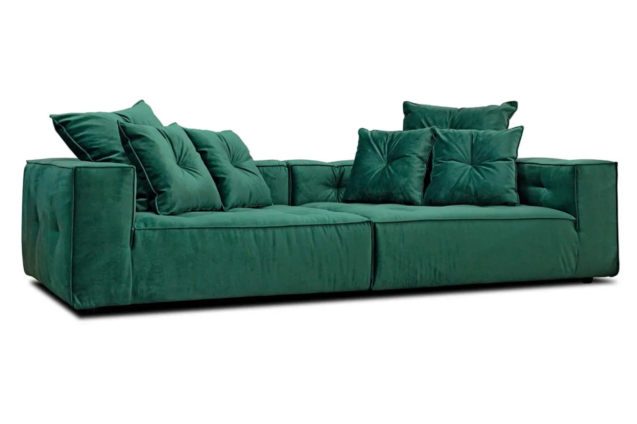 Sofa Brian 3 Sitzer Stoff beige