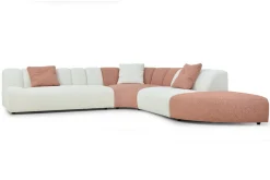 Sofakombination Diva zweifarbig B 314 cm