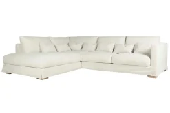 Sofakombination Heaven Stoff beige B 313 cm