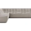 Sofakombination N701 Eco Stoff beige