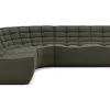 Sofakombination N701 Eco Stoff moss