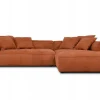Sofakombination Than Leder terracotta