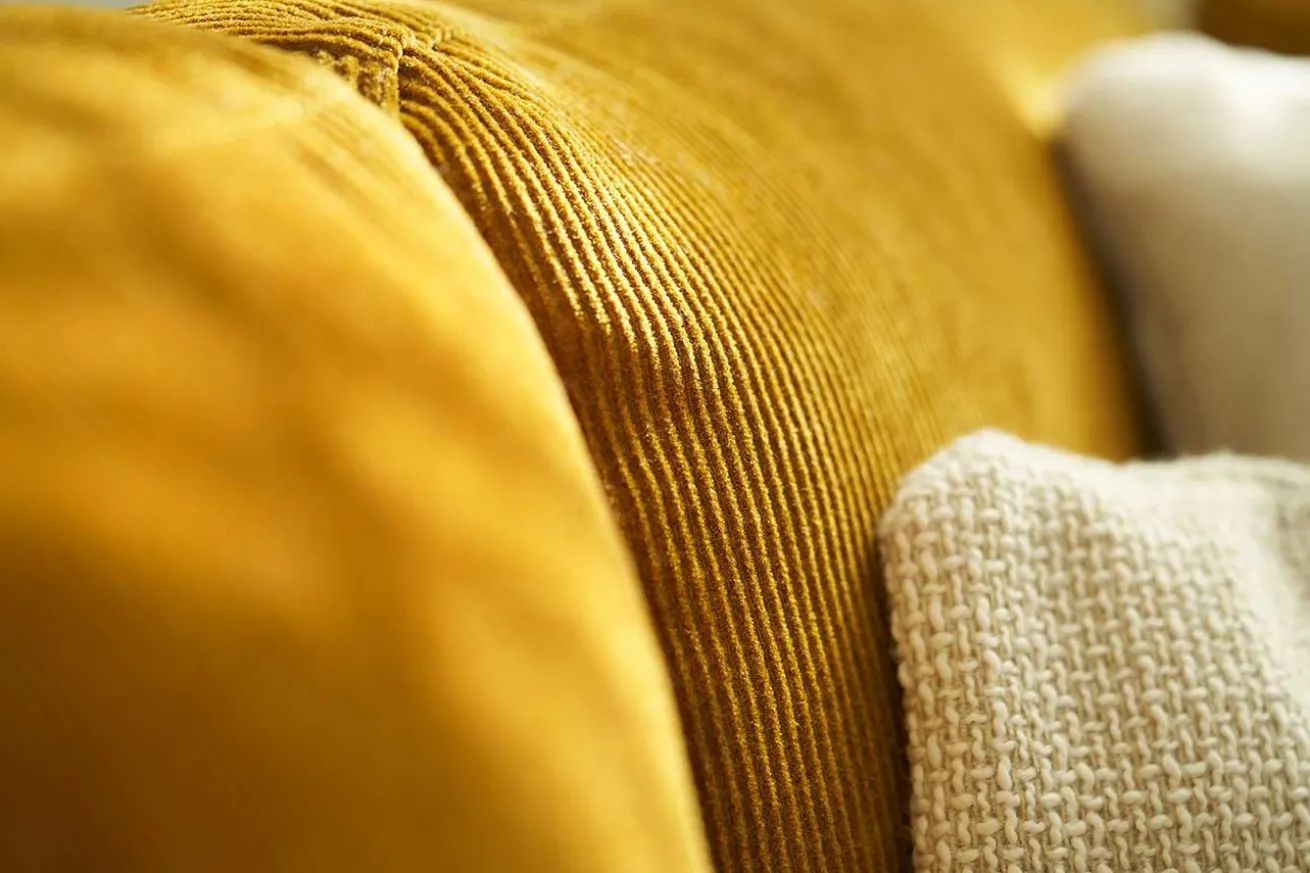 Sofa 3,5 Sitzer Sigrid Stoff dunkelgrau