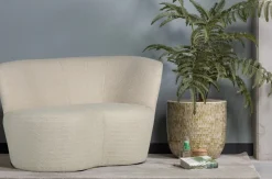 Sofa Sunny Samt beige