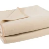 Soft-Fleece Decke 160 x 200 cm creme