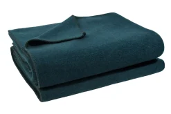 Soft-Fleece Decke 160 x 200 cm ozean blau