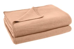 Soft-Fleece Decke 110 x 150 cm sand