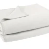 Soft-Fleece Decke 160 x 200 cm weiss