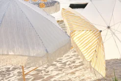 Sonnenschirm Gatsby grau gestreift