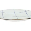 Speiseteller Anafi weiß blau D 27 cm
