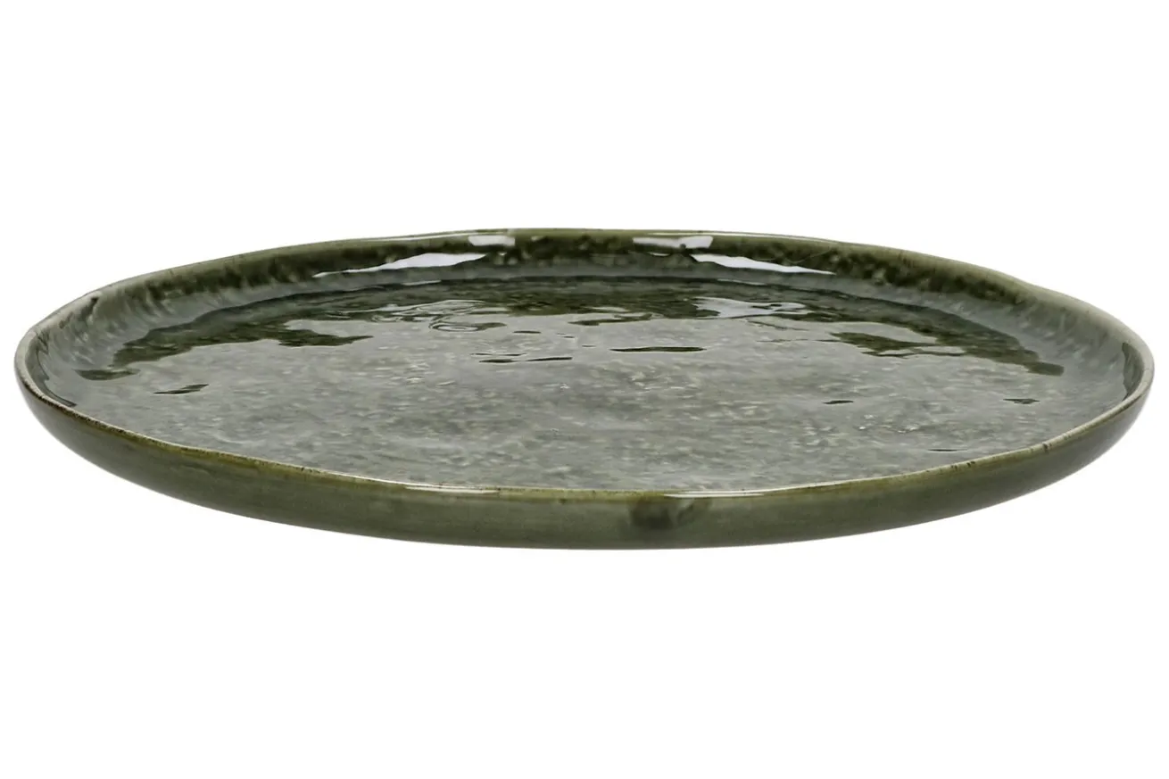 Speiseteller Spiro grün D 27 cm