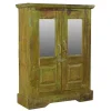 Spiegelschrank Vintage grün