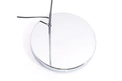 Standleuchte Goose Chrom Schwarz H 205 cm