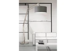 Standleuchte Milano dunkelgrau H 320