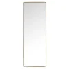 Standspiegel Curve gold h 200 cm