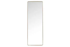Standspiegel Curve gold h 200 cm
