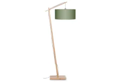 Stehlampe Andes Bambus grün H 176