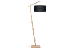 Stehlampe Andes Bambus natur schwarz H 176