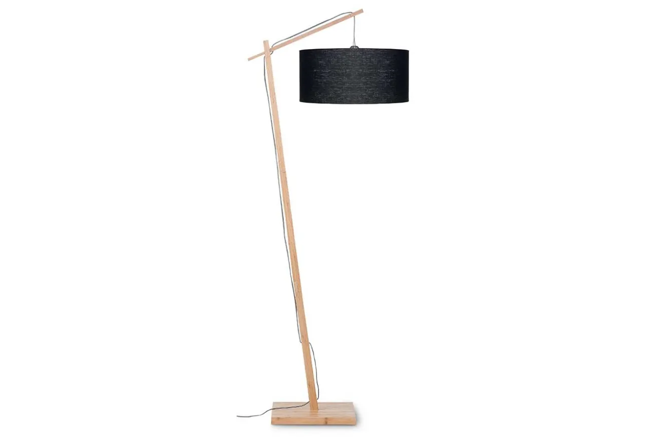 Stehlampe Andes Bambus natur schwarz H 176