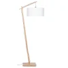 Stehlampe Andes Bambus weiss H 176